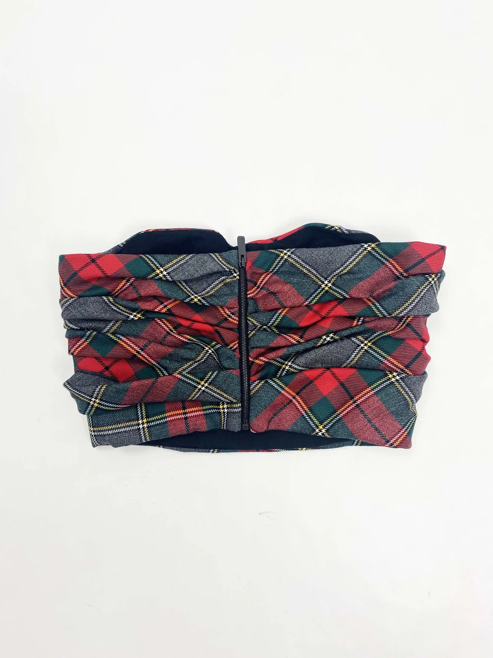 Christian Dior F/W 2019 plaid bustier — JAMES VELORIA